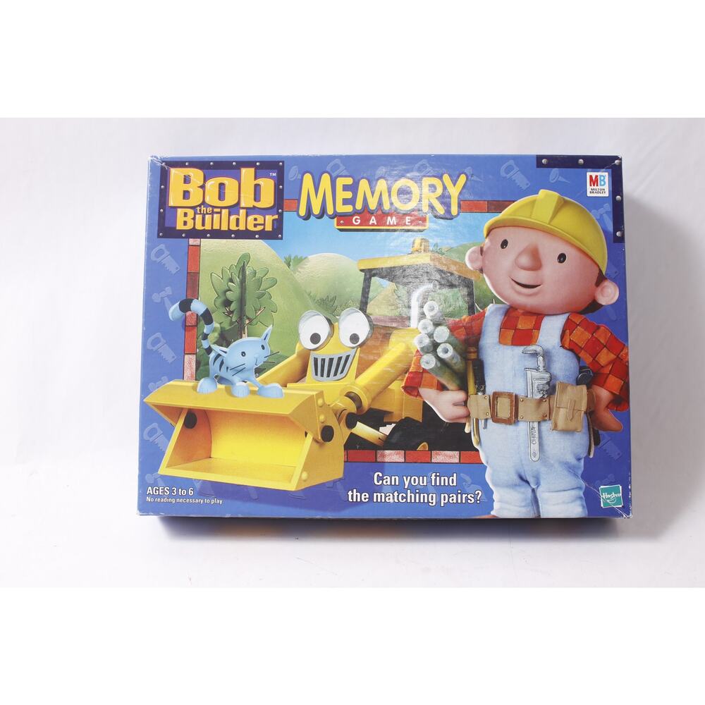 Bob the Builder Memory Game by Milton Bradley 2001 ~ 260521-WH 717